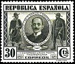 Spain 1931 UPU 30 CTS Green Edifil 608